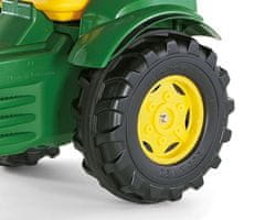 MILLY MALLY Šlapací traktor nakladač Rolly Toys John Deere Farmtrac zelený