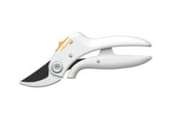 Fiskars Nůžky PowerLever dvoučepelové P57 bílé - 1026916 -