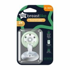 Tommee Tippee CTN Breast-like, Silikonový dudlík, 6-18m, 2ks