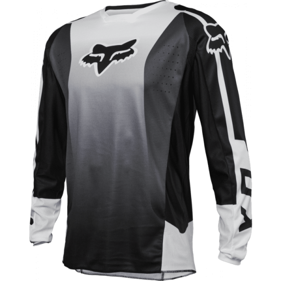 Fox Motokrosový dres 180 Leed Jersey Black/White