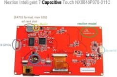 HADEX Dotykový barevný TFT displej 7", 800x480 kapacitní NX8048P070_011C
