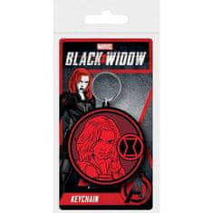 Pyramid Klíčenka gumová Marvel - Black Widow