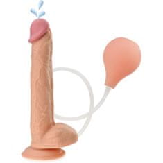 XSARA Velké dildo 29 cm s ejakulací penis penetrátor na přísavce - 72992681