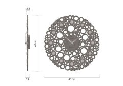 CalleaDesign Designové hodiny 61-10-1-31 CalleaDesign Bollicine 40cm