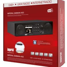 Imperial Imperial i450 radiopřijímač DAB+ / FM, internetové rádio, Bluetooth, 2.8" barevný displej, černé