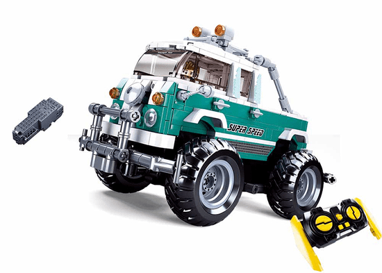 Sluban Power Bricks M38-B1020 Monster SUV vůz R/C T2 na dálkové ovládání M38-B1020