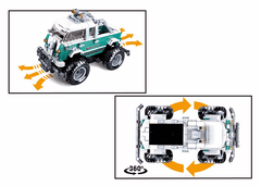 Sluban Power Bricks M38-B1020 Monster SUV vůz R/C T2 na dálkové ovládání M38-B1020