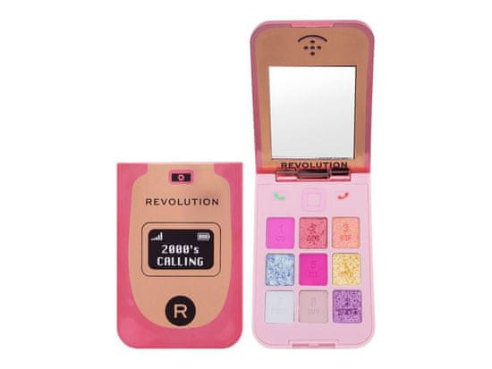 Kraftika 3.6g y2k baby flip phone eyeshadow