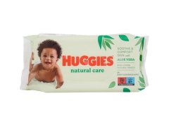 Huggies 56ks natural care aloe vera baby cleansing wipes