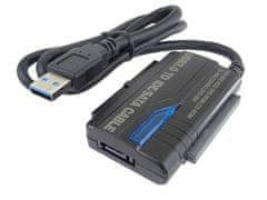 PremiumCord USB 3.0 - SATA + IDE adaptér s kabelem