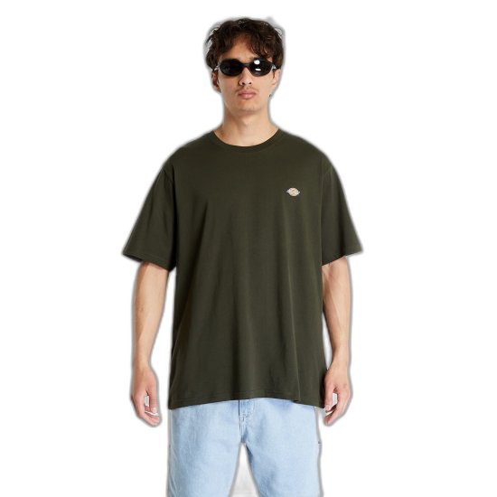 Dickies Tričko Mapleton Short Sleeve Tee Olive Green M