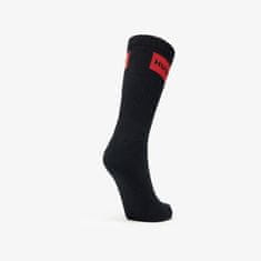 Hugo Boss Ponožky Logo Quarter Socks 2-Pack Black 43-46 Černá