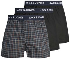 Jack&Jones 3 PACK - pánské trenky JACPAUL 12263648 Navy Blazer (Velikost M)