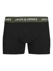 Jack&Jones 5 PACK - pánské boxerky JACOLIVER 12259103 Black (Velikost L)