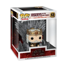 Funko Funko POP Deluxe: House of the Dragon - Viserys on the Iron Throne - 15 cm