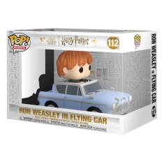 Funko Funko Pop! Rides Super Deluxe: Harry Potter 20. výročí - Ron Weasly v létacím autě - 15cm