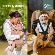 Babymoov klokanka Moov & Boost Hazelnut Beige