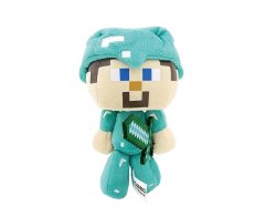 Plush Plyšová hračka Minecraft Steve diamantový mini 16cm