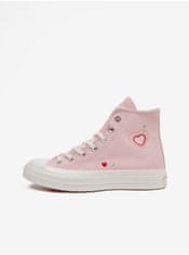 Converse Růžové dámské kotníkové tenisky Converse Chuck 70 Y2K Heart 40