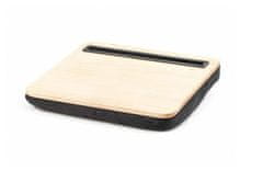 Popron.cz Držák Kikkerland s polstrováním iBed Wood pro Apple iPad