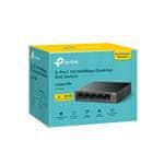 TP-Link Switch LS105LP 1x LAN, 4x LAN s PoE, 41W