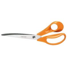 Popron.cz Fiskars profesionální nůžky na látku, délka: 25 cm, pro praváky, čepel z nerezové oceli/plastové rukojeti, oranžové, klasické, 1005151