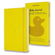 Moleskine Zápisník Passion Baby Journal - tvrdé desky L, žlutý