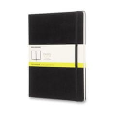 Moleskine Zápisník - tvrdé desky XL, čistý, černý