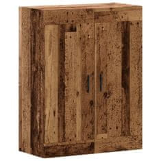 Vidaxl Nástěnná skříňka old wood 69,5 x 34 x 90 cm kompozitní dřevo