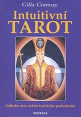 Intiutivní tarot - kniha a karty - Cilla Conway kniha + hrací karty