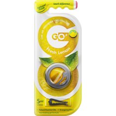 Natural Fresh Vůně do auta Go Gel Fresh Lemon 5 ml