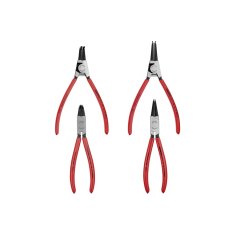 Knipex Sada kleští na pojistné kroužky 2x rovné, 2x zahnuté Knipex 00 19 56