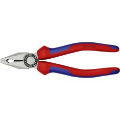 Knipex Kleště kombinované 180, potah PVC - KNIPEX 0302180