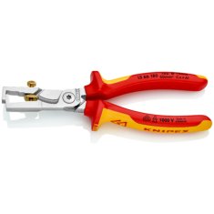 Knipex Odizolovací kleště s kabelovými nůžkami, VDE 1000V, max. 5 mm - KNIPEX 13 66 180
