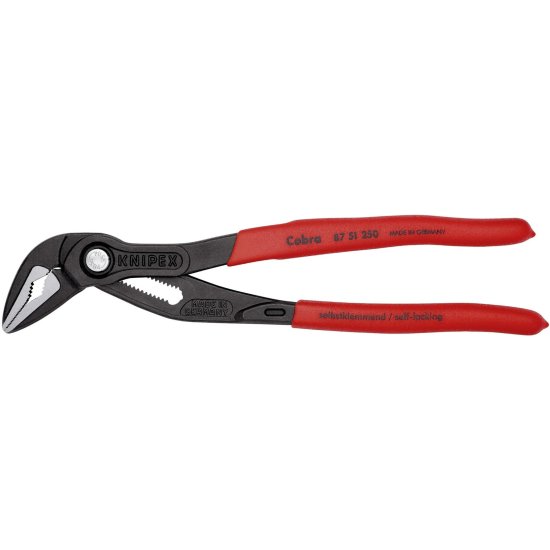 Knipex Instalatérské SIKO kleště zeštíhlené, rozsah 32 mm, délka 250 mm - KNIPEX Cobra 87 11 250