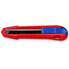 Knipex Odlamovací univerzální nůž CutiX, 18 mm, délka 165 mm - KNIPEX 90 10 165 BK