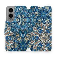 Mobiwear Knížkové flip pouzdro - OnePlus Nord CE 4 Lite 5G - V108P Modré mandala květy