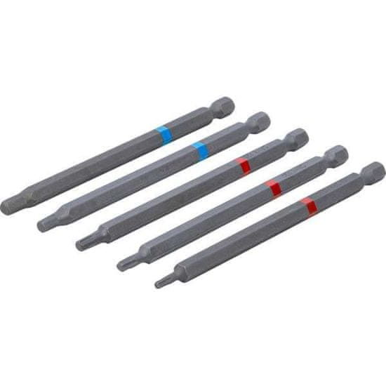 BGS technic BGS Technic BGS 4836 Šroubovací XXL bity 1/4" Kraftmann Hex, Torx, délka 110 mm (Sada 5 dí