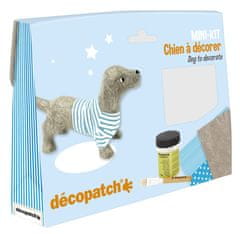 Popron.cz Decopatch KIT026C Craft mini sada papírová mache (jezevčík, ideální pro děti) 1 sada