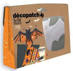 Popron.cz Decopatch KIT019O řemeslná sada papírová pálka (ideální na Halloween a pro děti, 3,5 x 19 x 13,5 cm) oranžová, černá