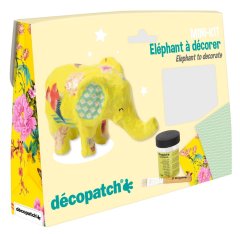 Popron.cz Decopatch Decopatch KIT029C Craft mini sada papírová maše (ideální pro děti, slon) 1 sada