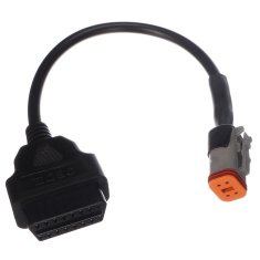 SIXTOL Redukce 4-pin OBD2 pro moto Harley-Davidson MECHANIC CABLE 20 - SIXTOL