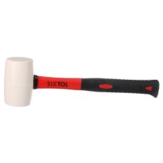 SIXTOL Gumová palička TPR HAMMER, bílá, 450 g, 330 mm - SIXTOL