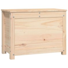 Vidaxl Úložný box 60x32x45,5 cm masivní borové dřevo