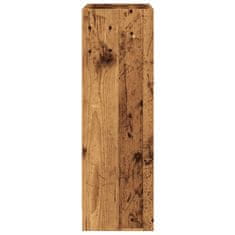 Vidaxl Knihovna old wood 60 x 24 x 76 cm kompozitní dřevo