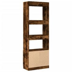 Vidaxl Skříň highboard kouřový dub 63 x 33 x 180 cm kompozitní dřevo