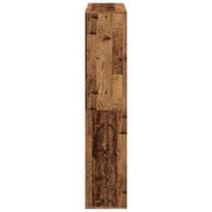 Vidaxl Dělicí stěna old wood 100 x 33 x 156,5 cm kompozitní dřevo