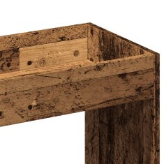 Petromila Skříň highboard old wood 92 x 33 x 100 cm kompozitní dřevo