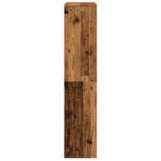 Vidaxl Dělicí stěna old wood 100 x 33 x 156,5 cm kompozitní dřevo