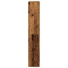 Vidaxl Dělicí stěna old wood 100 x 33 x 187,5 cm kompozitní dřevo